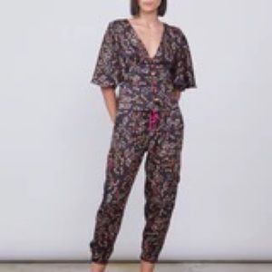 Allen Schwartz silky flora coordinated set